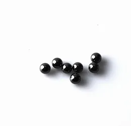 Siliziumkarbid-Kugel, SIC-Terps-Perlen, 6 mm, schwarze Terp-Perlen, Raucherzubehör für Quarz-Banger-Nägel, Glas-Wasserbongs, Dab