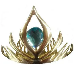 cosplay coronation crown plast tiaras barn prinsessa hår tillbehör till födelsedagsfest jul halloween ny