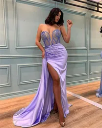 Günlük Elbiseler 2021 Bayanlar Backless Elbise Yaz Parti Akşam Seksi Tüp Bölünmüş Sequins Shinning Düğün Topu Balo Kıyafeti Uzun Vestido