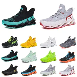 GAI Scarpe da corsa da uomo Scarpe da ginnastica traspiranti Lupo Grigio Tour Giallo Teal Triple Nero Bianco Verde Peltro Scarpe da ginnastica sportive da uomo all'aria aperta Trekking Undici