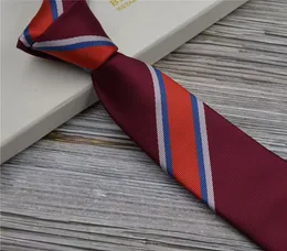 P brev brev tryckt designer mode slips varumärke män binder nya siden jacquard klassisk vävd handgjorda slips för män bröllop casual and business nack slips
