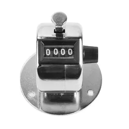 Free Shipping+Wholesale 4 Digit Number Clicker Golf Hand Held Tally Counter With Plastic Base SN5198