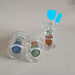 2022 Yeni Ucuz Mini Dab Petrol Kulesi Cam Bongs 10mm Ortak Teçhizat Bong Cam Yağ Burner Su Boruları ile 10mm Yağ Kase