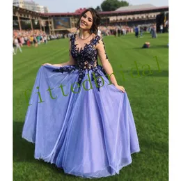 2021 Fadistee Ny ankomstfest aftonklänningar Vestidos Fiesta A-Line Prom Lace Beading Robe de Soiree Jewel Dress med Zipper 328 328