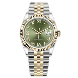 WACKSC-U1 Fabrikskvalitet 41mm 36mm Automatiska mekaniska män Klockor Bezel Rostfritt stål Kvinnor Diamond Lady Watch Waterproof Luminous Arvurs