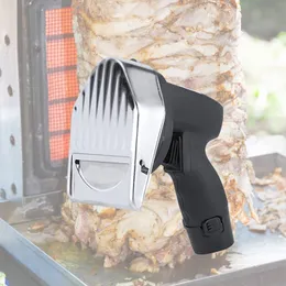 Commercial Electric Kebab Slicer Cordless Barbecue Meat Slicer Doner Knife Gyro Knife For Shawarma Roast Meat Cutter Machine