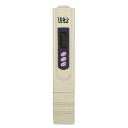 50PCS TDS-3 pH Tester Portable Digital LCD Vattenkvalitetstestning Pen Renhetsfilter TDS Mätare Tester