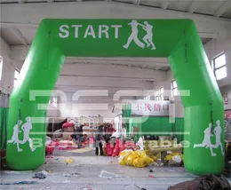 Özelleştirilmiş Spor Yarışı Şişme Giriş Kapısı 6 M Genişlik Açık Olaylar için Büyük Reklam Şişme Kemer