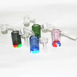 Hookah Glass Ash Catcher 14mm female & male 5ml Silicone Container Reclaimer Ash catchers for Bongs dab rig water bong