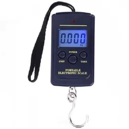 2021 40kg x 10g Mini Digital Scale For Fishing Luggage Travel Weighting Steelyard Portable Electronic Hanging Hook Scale