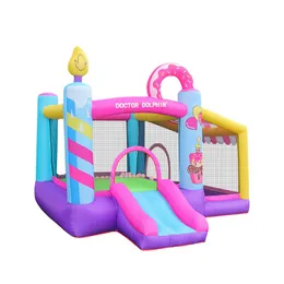 Inflatable Water Slide Jumping Bouncy Castles With Pool Inflatabled Bouncer Castle 290*270*220 cm