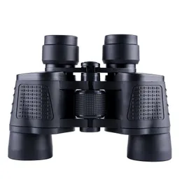 MAIFENG 10x80 Powerful Binoculars Long Range Telescope For Hunting Hiking Travel Low Light Night Vision - Black