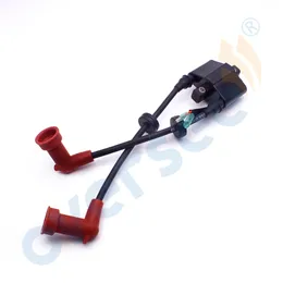 OVERSEE 6F6-85570-01-00 Ignition Coil Assy For Yamaha Outboard Parts 36HP 40HP J Old Model Parsun T36 6F5-85540-00