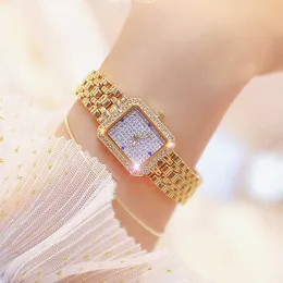 Women -2022 Famous Brand Creative Fashion Small Dial Square Gold Women's Watch Reloj Mujer G230529