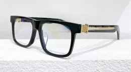 Novo Novo vintage óculos de armação quadrada design chr óculos prescrição estilo steampunk homens lente transparente proteção clara melhor qualidade