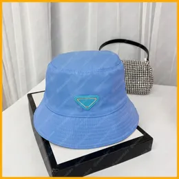 2021 summer Trendy Bucket Hat For Women Men Hats Nylon Luxurys Designers Caps Hats Mens Bonnet Cappelli Firmati Mütze Beanies Sun D2106102L