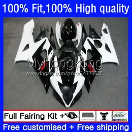 Injection Mold Fairings For SUZUKI GSX-R1000 GSXR1000 K5 2005-2006 Bodywork 26No.4 GSXR 1000 CC 1000CC 05 06 GSXR-1000 2005 2006 Motorcycle OEM Red black white Bodys