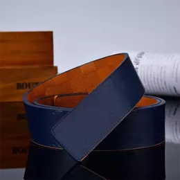 Cintura di lusso da uomo Cintura di alta qualità di marca famosa Cintura in ecopelle da uomo per jeans casual da ufficio