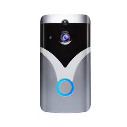 HDワイヤレスWifiスマートビデオインターホンドアベルカメラビジュアルIPドアベルホームセキュリティ+絶妙な小売箱