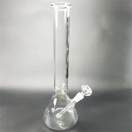 18 inches förtjockningsglas Bong Super Tunga vattenrör 18,8 mm Joint 23cm Höjd med skål Hookahs Rökning Tillbehör