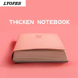 Notebook Sketchbook Thicken Notepads Stationery Journal for Students Budget Book Office School Supplies Planner A5 210611