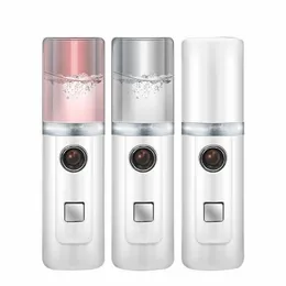 Nano Spray Vial Steamer Home Usa Personal Portable Ultrasonic Small Battery Mist Fiscia per la cura della pelle