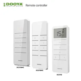 Smart Home Control DOOYA DC2700 / 2760AC / 2702 15-kanaliga fjärrkontroll för elektrisk curtian motor DT52E, Tuya WiFi / Zigbee gardin