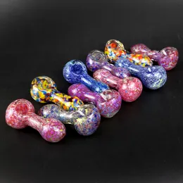 hand pipe smoking pipes glass pipe handmade colorful pyrex glass tube Tobacco Herb pipes