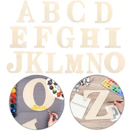 Novelty Items Semi-finished Wooden Letters Home Decoration Party Supplies Wall Door Ornament 30CM Unfinished Alphabet DIY Blank Paintable Wo