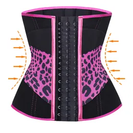 Neopren bantning Coret Cincher Waist Trainer Girdle för Kvinnor Formande Perfekt Kurva Belly Tummy Trimmer Shapewear Bastu Sweat Suit DHL