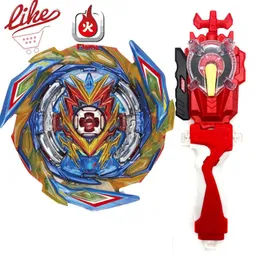 Laike Burst Superking Flame B-163 Brave Valkyrie B163 Kreisel mit Launcher-Griff-Set, Spielzeug für Kinder X0528