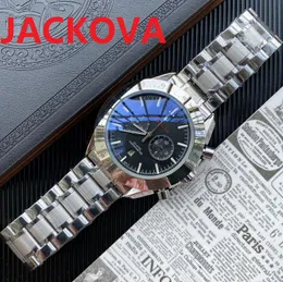 Мужские автоматические механические часы Классический стиль 44 мм полный ремешок из нержавеющей стали высочайшего качества наручные часы Sapphire Super светящиеся заводские часы браслет