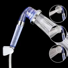 Ionic Shower Head 3 Mode Function Spray Filtered Handheld Showerhead Anion Energy Ball Purifies Water Shower Remove Chlorine H1209