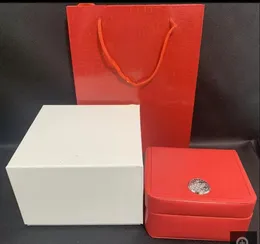 بيع جودة عالية O M Watches Boxes Original Watch Box Papers Leather Handbag لجيمس بوند 007 Planet0Cean Professional W221Y