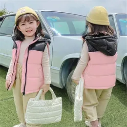 Designer Ragazzi Ragazze Giù Gilet Lettere stampate Gilet senza maniche per bambini Giacche Bambini Capispalla Gilet per ragazzo Gilet per ragazza