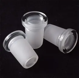 Glasadapter Vattenpipor DownStem Converter 18mm hane till 14mm hona Reducer Connector Slitspridare för Bongs Vattenrör