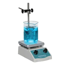 LAB-leveranser SH-3 Laboratorieutrustning Uppvärmningsplatta Magnet Stiger Bar Mixer Voltage 110V / 220V