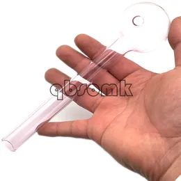 Het arriver stor bubbler handrökning rör billigast pyrex glas olje brännare rör 20 cm lenght 50mm kulglas rör olje spikrör