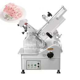 Máquina de corte de cordeiro elétrico Máquina de corte de carne de carneiro rolo de carneiro congelado cortador de carne de aço inoxidável 0-12mm 220V