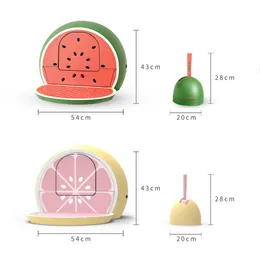 Andra kattförsörjningar vattenmelonformade helt slutna kullmöbler caja de arena para gato grande toalettfack294a
