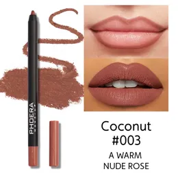 Cosmetic Lipstick Pencils Professional Matte Waterproof Lady Charming Lip Liner Contour Makeup Tool