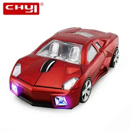 2.4Ghz Sports Car Shaped Wireless 1600 DPI USB Optical Computer Mice 3D Gaming Sem Fio Mouse Gamer Laptop PC