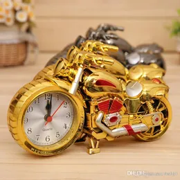 Motorcycle Alarm Clocks Home Decoration Alarm Clock Super Cool Motorcycle Model Alarm Clocks Holiday Creative Retro Gift Decor XDH0730-2