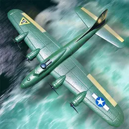 CSOC RC Airplane Planes Remote-Controlled Aircraft B17 Drop-Resistent Fast-Wing Glider Foam Aircraft 211026