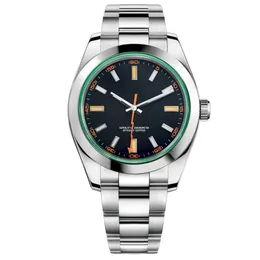 Gli uomini più venduti guardano gli orologi da uomo con cinturino in acciaio inossidabile da 40 mm movimento meccanico automatico vetro zaffiro 5ATM impermeabile Montre de luxe caijiamin