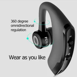 V9 CRS Bezprzewodowe Earbuds Bluetooth Słuchawki Handfree CSR Kontrola szumów Business Silnik bezprzewodowy