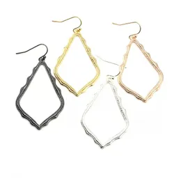 2022 new Style Hollow Waterdrop Frame Charms Earrings Fashion Dangle Earring for Women Party Gift