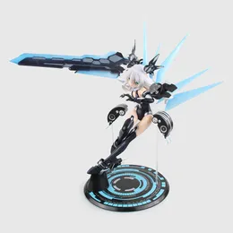 Аниме Hyperdimension Neptunia Black Heart Noire Neptune масштаб 1/7 Battle Ver.Фигурка из ПВХ, Коллекционная модель, игрушка, кукла, подарок