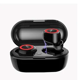 New Y50 TWS Bluetooth 5.0 Earphones Wireless Headphones Stereo Headset Sport Earbuds Microphone with Charging Box for Smartphone