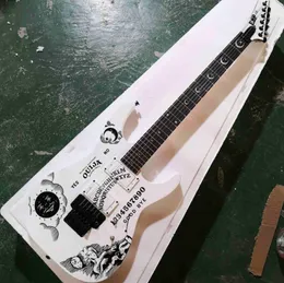 La chitarra elettrica personalizzata dalla forma speciale con chitarra a 6 corde può essere realizzata secondo le immagini